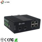10/100/1000T 132W 57VDC Industrial Ethernet POE Switch 2 Port 1000X
