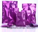 Top zip plastic bag food packaging/ 3 side seal zipper bag/ stand up pouch k bag