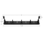 Metal Networking System and 5 D-rings Cable Management The Ideal Solution for