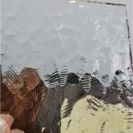 Tempered Grade Clear Figured Glass Customized Building With CE