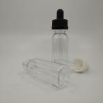 Smooth Surface Custom Logo Black Glass Dropper Bottles For Liquid Packaging