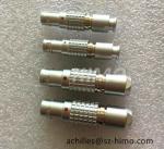 self-lacthing male and female panel mount receptacle 4 pin lemo audio connector