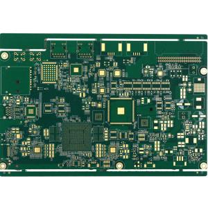 Wholesale Halogen Free PCB Multilayer Fabrication 4L 1.6mm Green Solder Mask from china suppliers