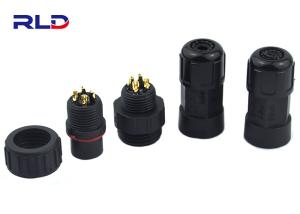 Wholesale Small Size 10 Amp Circular Plastic Connectors For LED Lighting Wire Quick Lock Assembly from china suppliers