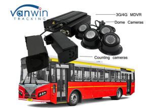 Wholesale 3G / 4G Real-Time Monitoring Camera recorder with Bus People Counter GPS Tracking OSD from china suppliers