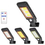 Outdoor 100COB 210COB 25W Pole Solar Street Light With 2400mAH Battery