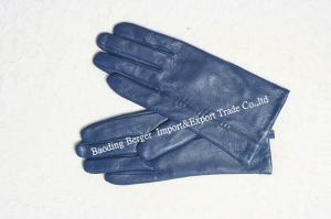 Wholesale leather classic gloves for Ladies fashion leather gloves from china suppliers