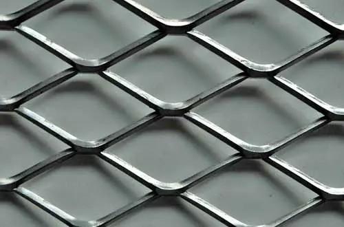 15*45mm Decorative Metal Mesh Sheet Aluminum Stainless Steel Expanded Metal