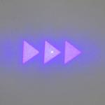 14.8° Solid Three Arrows DOE Laser Module 650nm 100mW Red Laser 520nm 50mW Green