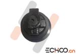 Black CAT304 Mini Excavator Rollers / Steel Mini Digger Track Rollers For CAT
