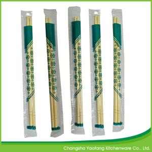 Wholesale Personalized Round Bamboo Chopsticks 21cm Disposable Full Opp Packing from china suppliers
