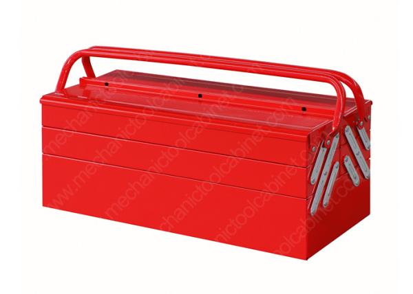 Prevent Accidental Mobile Tool Chest , Metal Tool Box Portable Anti Shock
