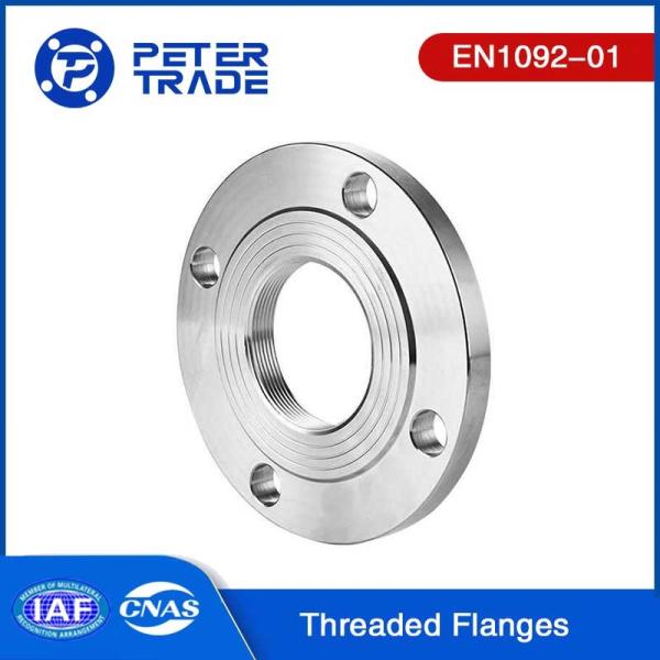 European Standard Carbon Steel 3 Inch Threaded Flanges EN1092-01 Type 13 PN10