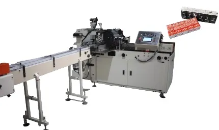 High Speed Bundle Packaging Machine Automatic Tissue Wrapping Machine Easy Connection