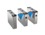 Waist Height Turnstile Security Gate , Access Control Barriers SUS304 Arm