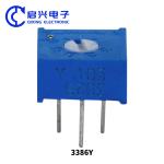 3386 Series Single Turn Potentiometer 10k Ohms Withstand Voltage 500V