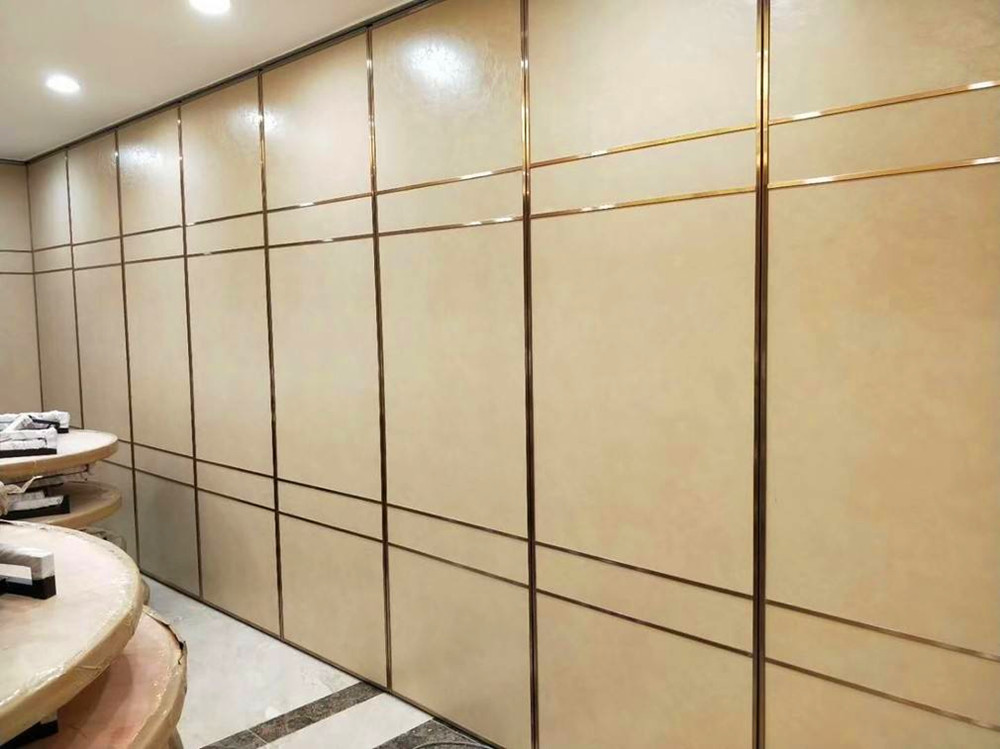 Noise Insulation Melamine Board Folding Sound Proof Partitions / Acoustic Room Dividers