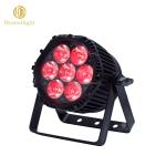 7*18W Outdoor Waterproof LED Par Light For Event Wedding Night Club Music