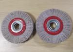 White Abrasive Nylon Wheel Brush Dupont Aluminium Oxide Wire Material