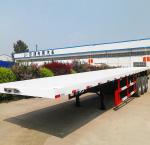 JOST 2" 50mm or3.5" 90mm King Pin 4 Axle Tri Axles 40ft 53 Feet Long Flat Bed
