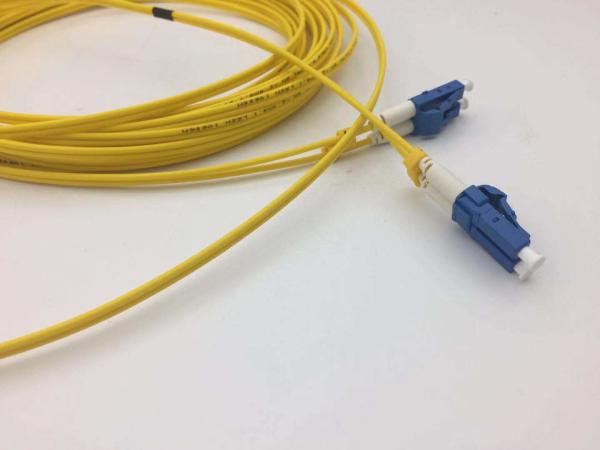 LSZH Jacket Fiber Optic Patch Cable Short Mini Boot LC To LC Duplex Long