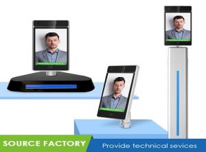 Wholesale 10 Inch Facial Recognition Devices , 0.5-1.5m Temperature Measurement Access Control from china suppliers
