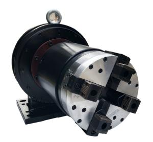 Wholesale Stable Clamping Force Four Jaw Double Acting Feeding Chuck For Laser Cutting Machine from china suppliers