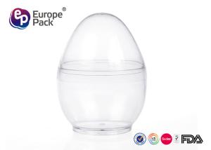 Wholesale Disposable Plastic Dessert Cup Dia 7.4Cm And Height 10Cm Egg Shape Container from china suppliers
