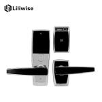 Split Type Fingerprint Scanner Lock , Password Touch Screen Door Lock