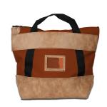 1000d Nylon With Leather Locking Courier Bank Bag - 22w X 18h X 7d - Made-To
