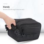 Cosmetic Foldable Travel Toiletry Bag With Hanging Hook Bathroom Shaving Men