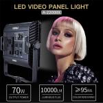 Cold White 5500K LED Video Studio Lights Battery Powered 7000LM 95CRI