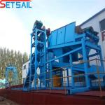 86PCS-100PCS Chain Bucket River Gold Diamond Mining Machinery with Agitation