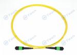 Singlemode MTP Patch Cord 10G 40G MPO Fiber Jumper Durable ROHS Certificated