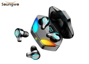 Wholesale BLE5.1 Low Latency Wireless In Ear Earphones CVC8.0 HSP Wireless Microphone Earbuds from china suppliers