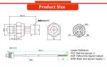 UBST-EY Hirschmann Din34650 24V 5VDC Liquid Level Transmitter for Water and Oil