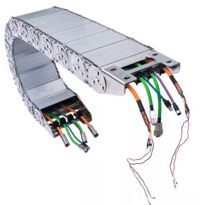 Wholesale 250V AC SPCC Shell Drag Chain Cables For Industrial Mechanical Arm from china suppliers