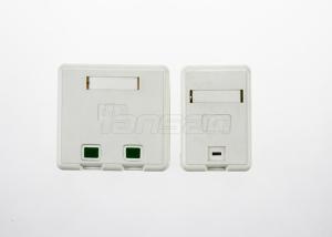 Wholesale High-impact Flame Reisistance Plastic Two Port Cat6 Surface Mount Box from china suppliers