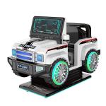 English Version City Suv Kiddie Ride Machines With FRP / PVC Material Durable