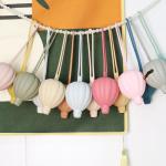 BPA Free Safe Silicone Pacifier Case Holder Hot Air Balloon Shape pacifier pouch