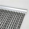 Buy cheap 2.0 MM Thickness Non-fading Hanging Chain Link Aluminium Fly Screen With from wholesalers