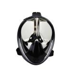 Silicone 180 Degree Full Face Goggles With Snorkel Diving Using