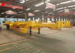 Yellow Color Terminal Trailer Double Axles Container Transport For Truck