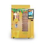 24 Hours Self Service Orange Juice Drinks Vending Machine Touch Screen Fresh