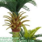 Gorgeous Cycas Revoluta Sago Palm Tree Artificial Plant with Nursery Pot, Feel