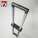 Factory Wholesale adjustable smooth aluminum telescopic luggage trolley set
