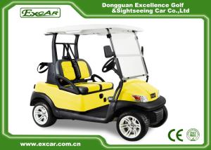 Wholesale EXCAR Double Color Seat Golf Cart Electric 48 Voltage With Aluminum Rim from china suppliers