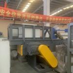 650kg/H Double Shaft WPC Shredder Plastic Crusher Machine Firm Structure