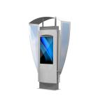 Outdoor Digital Display Screens Kiosk , High Resolution External Digital Signage