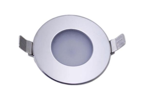 3W Cool White RV Boat Recessed Ceiling Light Super Slim LED Panel Light Aluminum